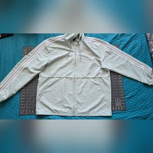 Adidas Essentials 3-Stripes Woven Windbreaker Men's MINT